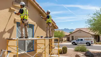 Scottsdale, AZ painting contractors delivering professional interior and exterior painting services