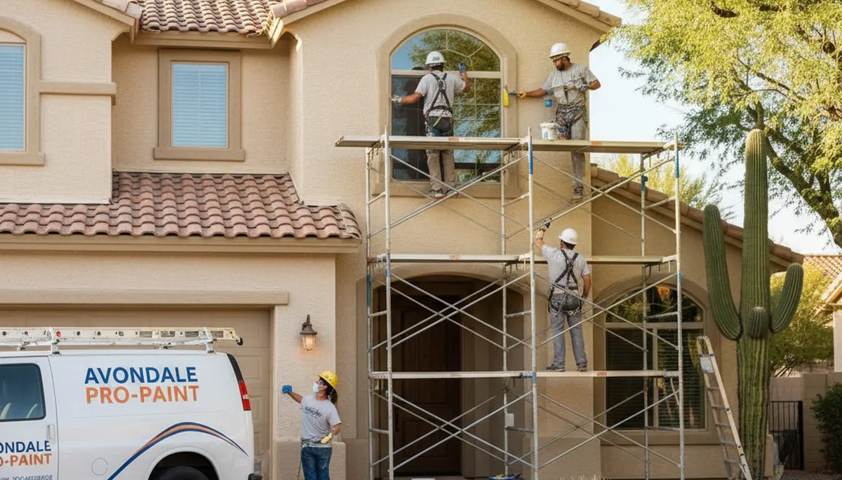 Scottsdale, AZ painting contractors providing professional interior and exterior house painting services