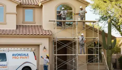 Scottsdale, AZ painting contractors providing professional interior and exterior house painting services