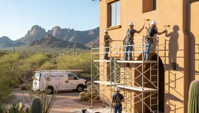 Scottsdale, AZ painting contractors providing professional interior and exterior house painting services