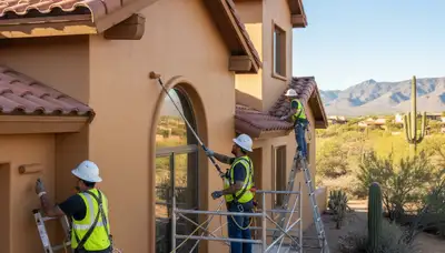 Scottsdale, AZ painting contractors providing professional interior and exterior painting services