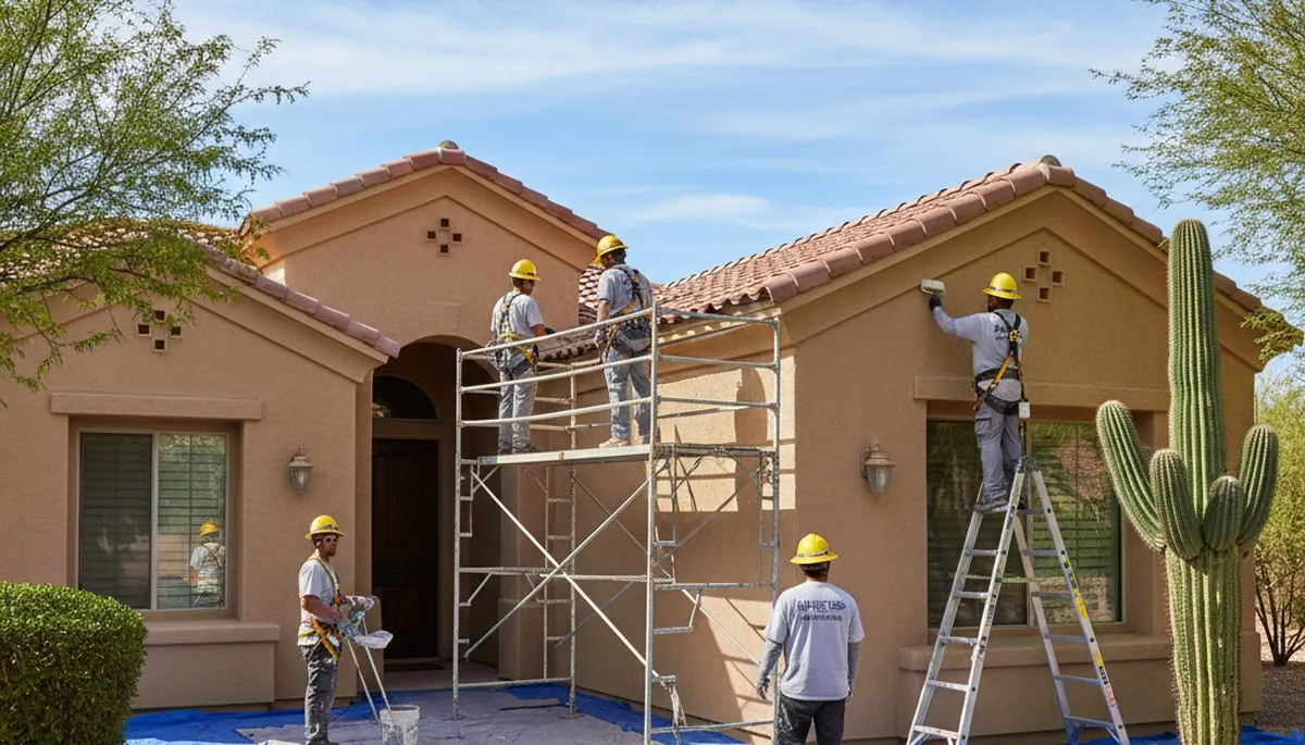 Scottsdale, AZ painting contractors providing professional residential and commercial painting services