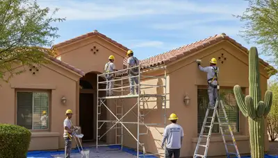 Scottsdale, AZ painting contractors providing professional residential and commercial painting services