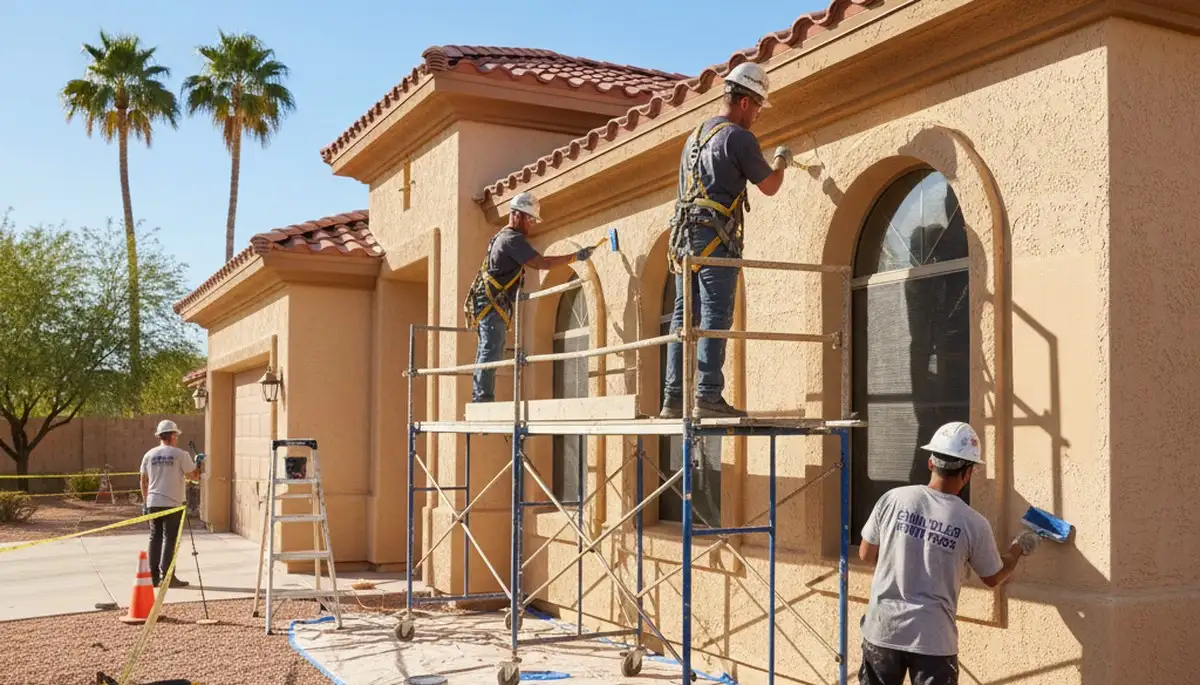 Scottsdale, AZ painting contractors providing professional interior and exterior house painting services