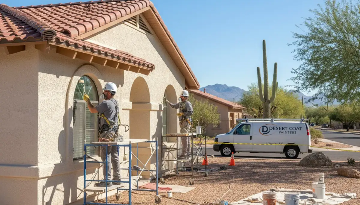 Professional painting crew serving Scottsdale, AZ for interior and exterior home painting services