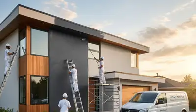 Exterior house painting in Scottsdale, AZ by Scottsdale Paint Pros
