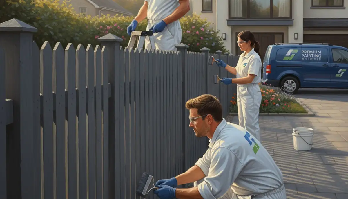 Fence painting in Scottsdale, AZ for durable desert protection and a fresh finish