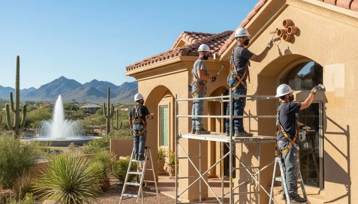 Scottsdale, AZ painting professionals providing expert residential and commercial painting services
