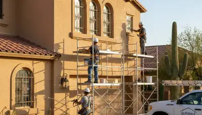 Scottsdale, AZ painting company offering professional interior and exterior house painting services