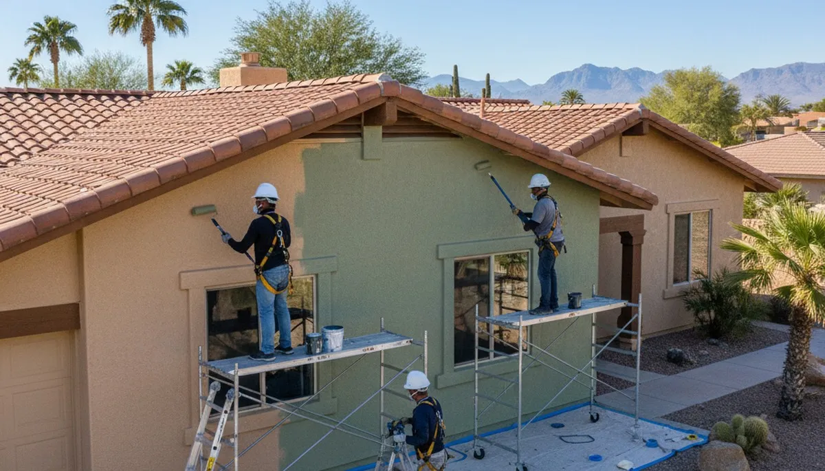 Scottsdale, AZ painting contractor providing professional interior and exterior house painting services
