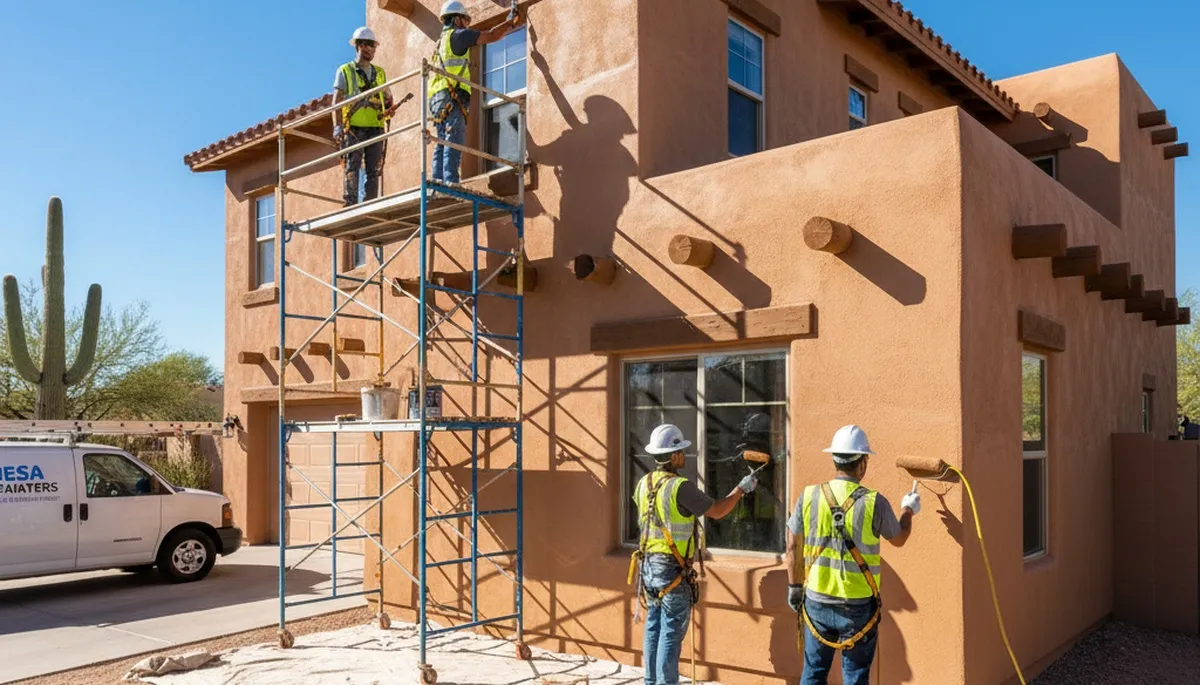 Scottsdale, AZ painting contractors providing professional interior and exterior house painting services