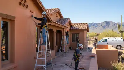 Scottsdale, AZ painting contractors providing professional interior and exterior house painting services