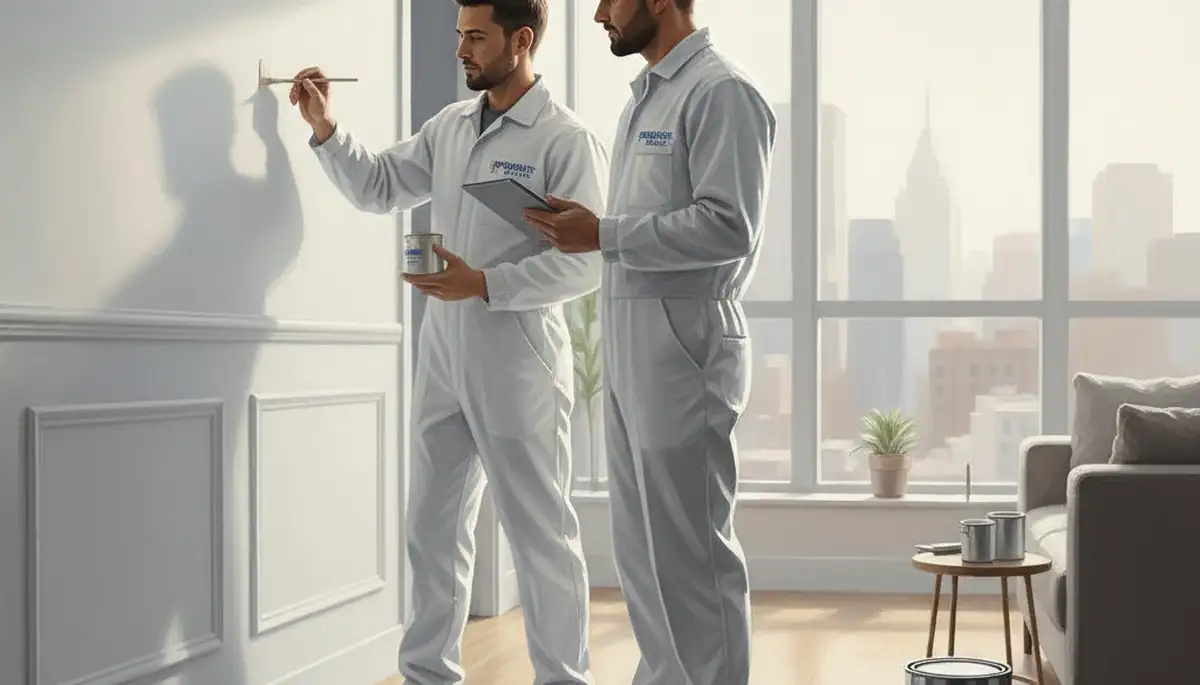 Scottsdale Paint Pros performing paint touch-ups on sun-faded trim in Scottsdale, AZ