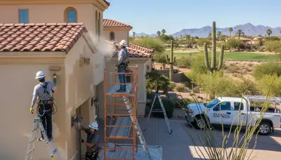 Scottsdale, AZ painting contractors for professional interior and exterior house painting services