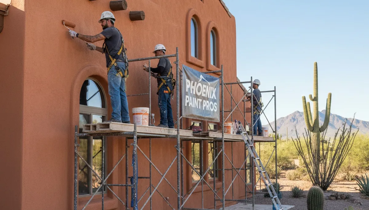 Scottsdale, AZ painting services by Scottsdale Paint Pros for residential and commercial projects