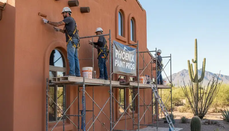 Scottsdale, AZ painting services by Scottsdale Paint Pros for residential and commercial projects