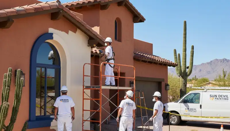 Painting contractors serving Scottsdale, AZ for interior and exterior home painting services