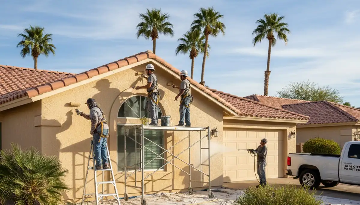 Scottsdale, AZ painting contractors providing professional interior and exterior house painting services