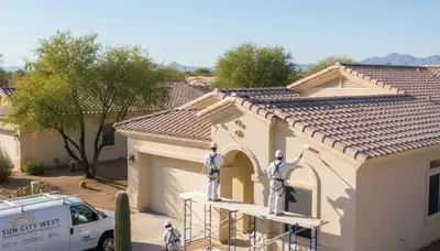Scottsdale, AZ painting contractors delivering professional interior and exterior house painting services