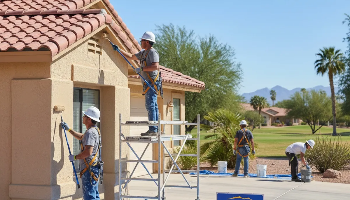 Scottsdale, AZ painting contractors for interior and exterior house painting services