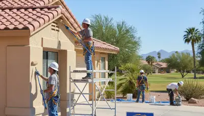 Scottsdale, AZ painting contractors for interior and exterior house painting services