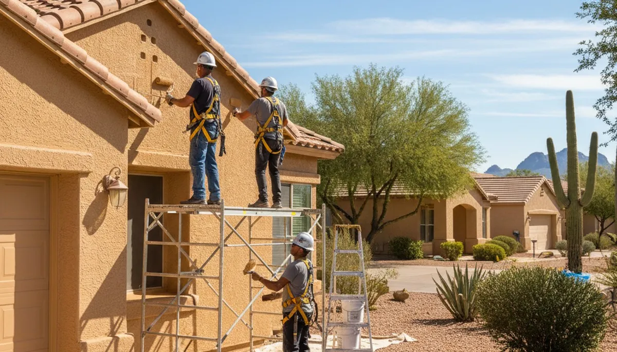 Scottsdale, AZ painting pros providing professional interior and exterior house painting services