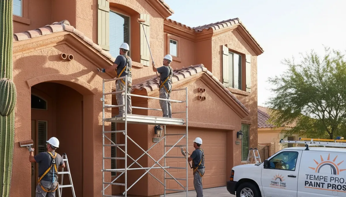 Scottsdale, AZ painting company providing professional interior and exterior house painting services