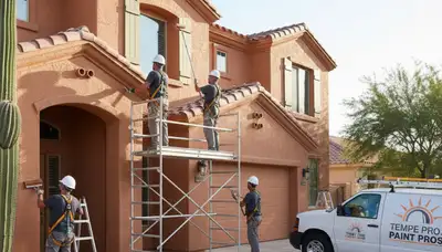 Scottsdale, AZ painting company providing professional interior and exterior house painting services