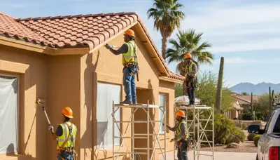 Painting contractor serving Scottsdale, AZ for interior and exterior home painting services