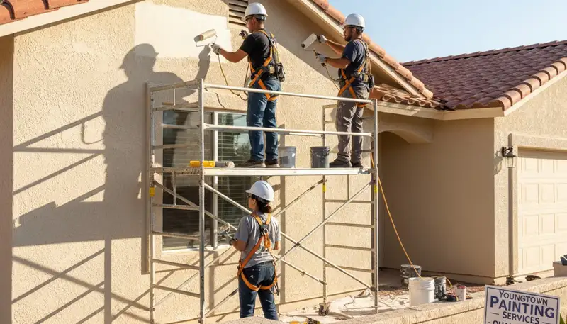 Scottsdale, AZ painting company providing professional interior and exterior house painting services