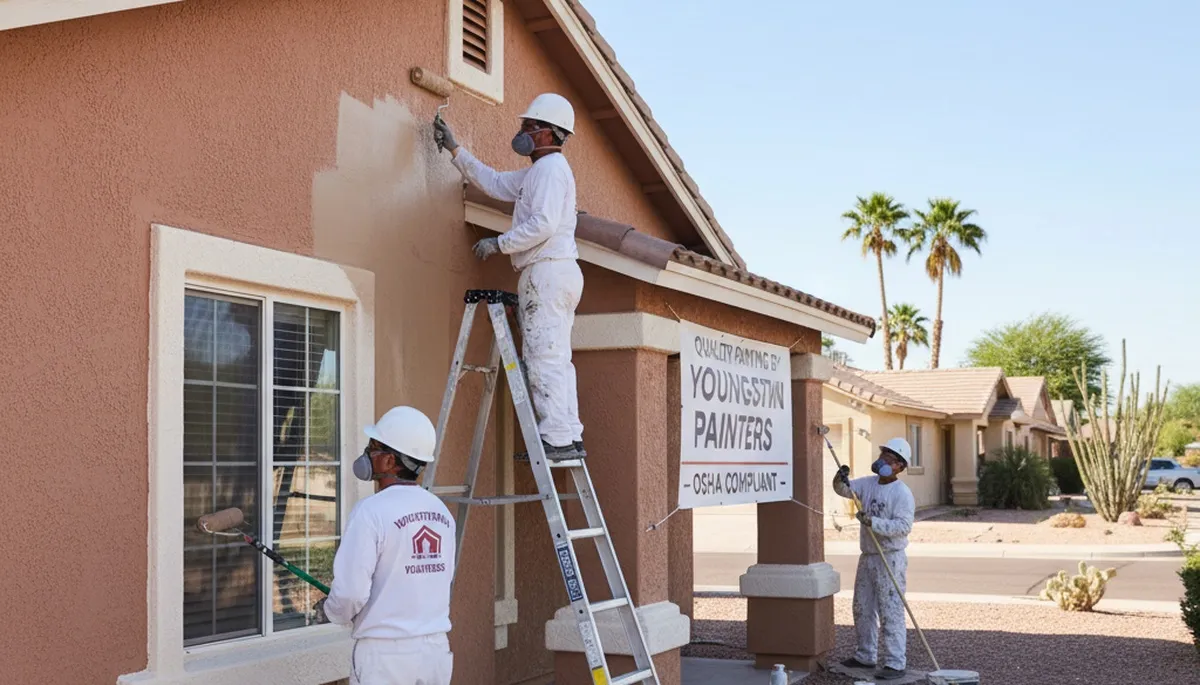 Scottsdale, AZ painting contractor providing professional interior and exterior house painting services