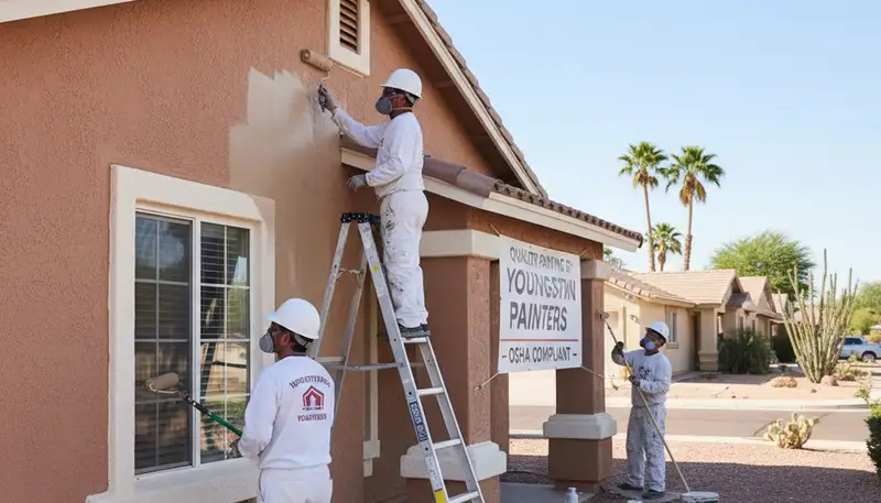 Scottsdale, AZ painting contractor providing professional interior and exterior house painting services